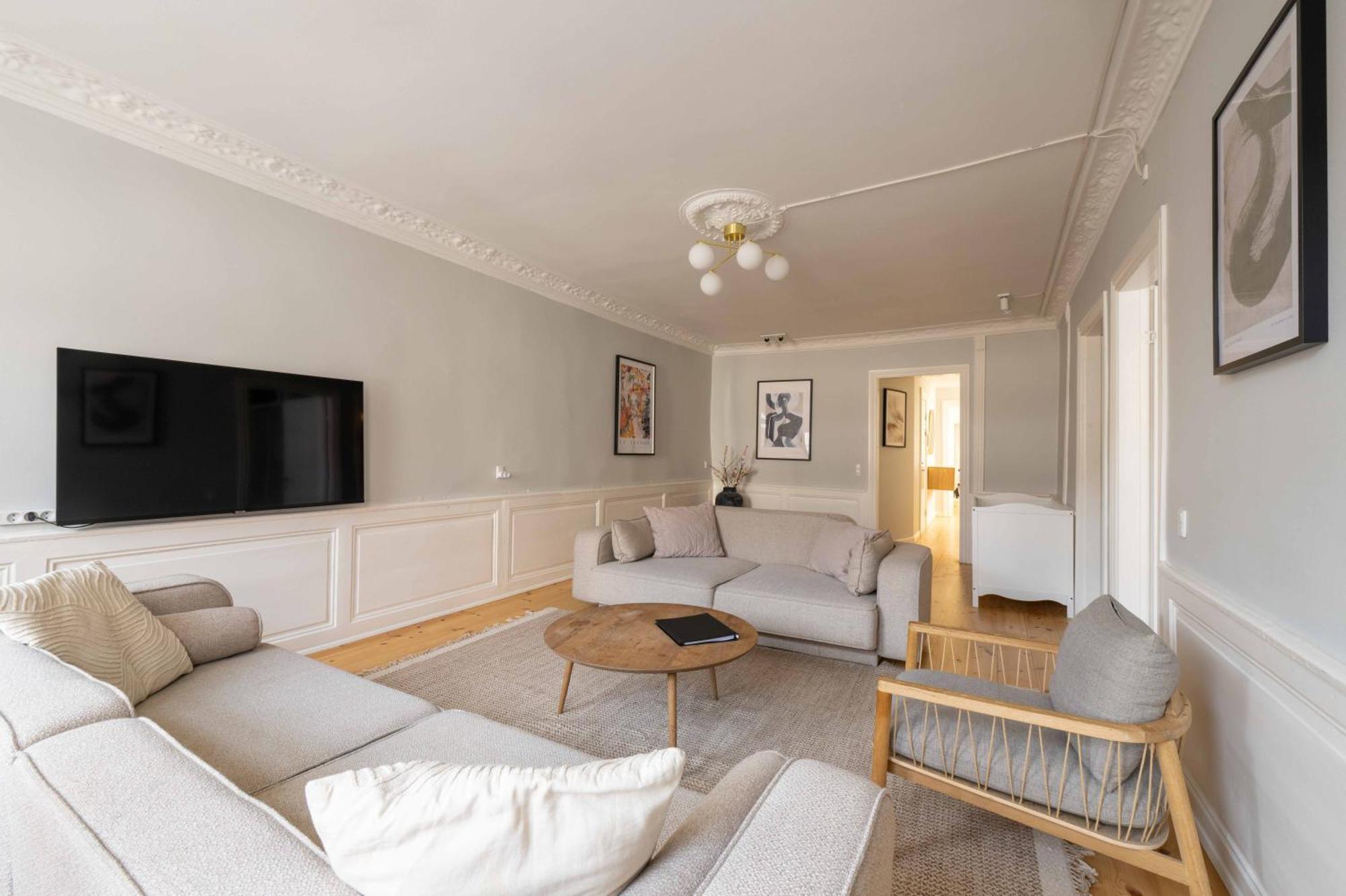 Appartement Big 4 Bedroom With Bathtub By Cph Hall Square Kopenhagen